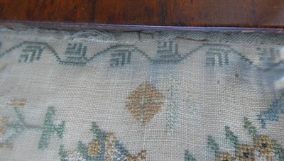 Lot 2068 - 19th Century Scottish Sampler, Worked By Matilda Ibberson, Aged 11, Dated 1828, worked...
