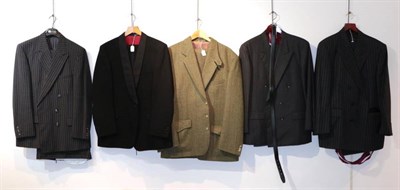 Lot 2165 - Assorted Gentlemen's Modern Suits, comprising a Hucklecote Islay Woollen Mill two piece...
