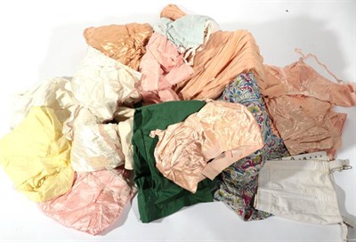 Lot 2207 - Assorted Circa 1940s Ladies and Gentlemen's Utility and Other  Undergarments, including striped...
