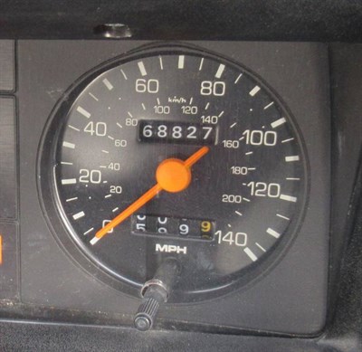 Lot 289 - Ford Escort RS Turbo  Registration Number: B89 WKP First Registered: 04-03-1985 Engine Size: 1597cc