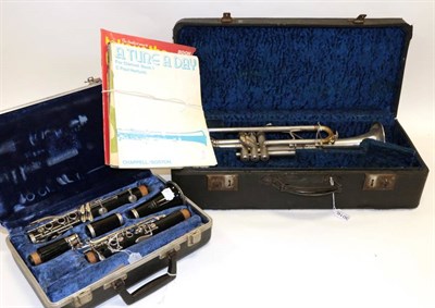 Lot 3016 - King Tempo Clarinet no.616491 (cased, with mouthpiece, requires overhaul to be in playing...