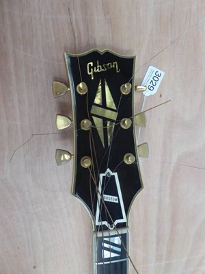 Lot 3029 - Gibson Super 400 Custom Archtop Guitar Formerly Belonging To Carl Perkins no.06 100728 in...