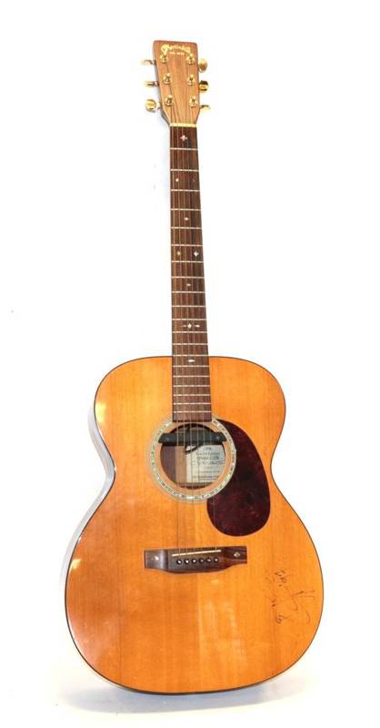 Lot 3034 - Martin SP00016TR Acoustic Guitar, with sitka spruce top, East Indian rosewood back and sides,...