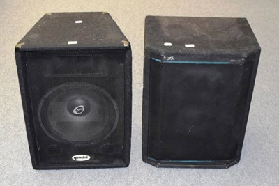 Lot 3036A - Two Speakers (i) Peavey HiSys 2 350W RMS (ii) Gemini GT1502 320W (2)