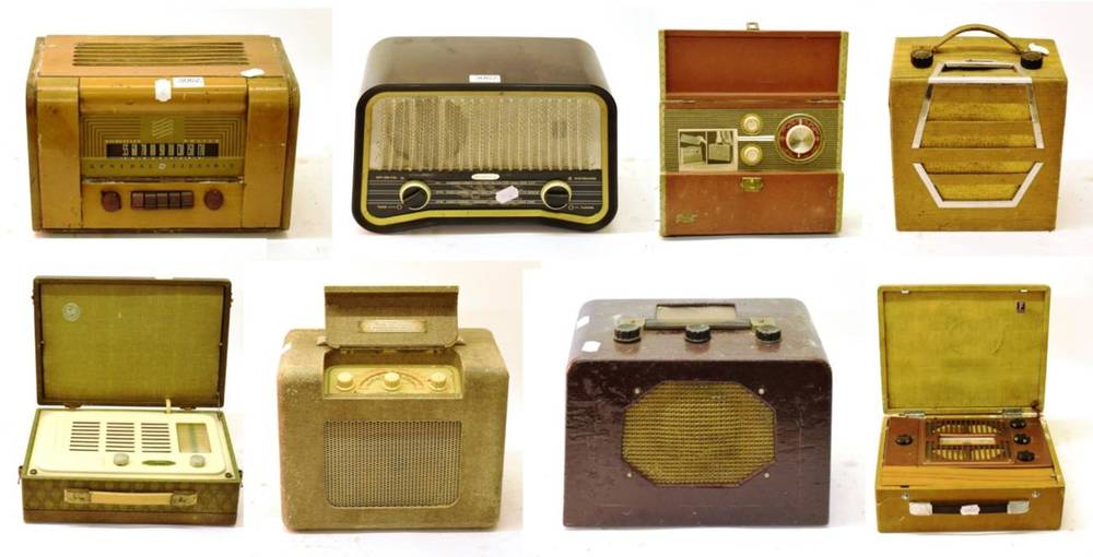 Lot 3062 - Portable And Small Mains Receivers, comprising Bush DAC31; American GEC; Murphy U472; 'Little...