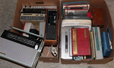 Lot 3113 - A Good Selection Of Transistor Radios bridging the mid-1960s to the late 1970s including Regentone