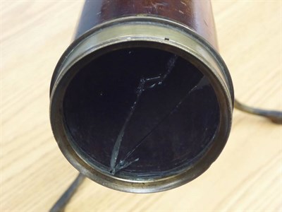 Lot 3135 - Dollond (London) Five Drawer Telescope with 2 3/4'' objective lens and 49'' barrel, wooden...