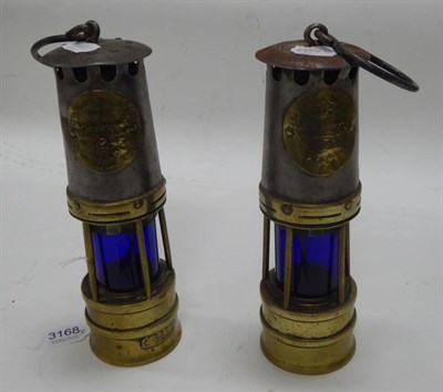Lot 3168 - Mining Lamps (i) Ackroyd & Best Hailwood Improved Lamp  No.1 141 (ii) Haillwood & Ackroyd...