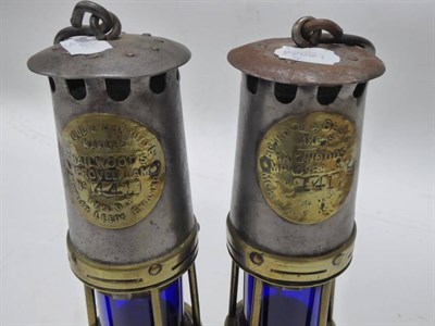 Lot 3168 - Mining Lamps (i) Ackroyd & Best Hailwood Improved Lamp  No.1 141 (ii) Haillwood & Ackroyd...