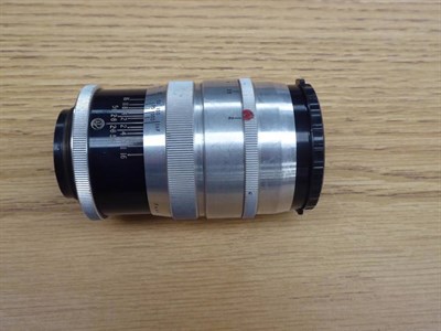 Lot 3182 - Dallmeyer Dallac f2 85mm Lens no.494608, screw fit