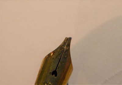 Lot 93 - A Waterman's Ideal silver cased fountain pen, London 1919