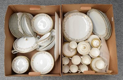 Lot 1258 - Noritake and Paragon part services (two boxes)