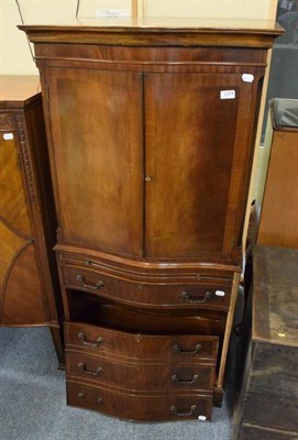 Lot 1374 - A reproduction cabinet (a.f.)