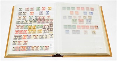 Lot 1 - KGVI British Post Offices Abroad - A very extensive collection in a large stockbook with a good...