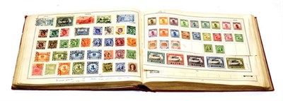Lot 16 - Improved stamp album containing collection from earlies to about 1940. Good items noted include...