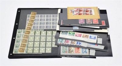 Lot 20 - World on stockcards, mostly Europe. Several good items including Poland 1944 Monte Cassino set...