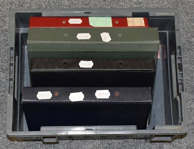 Lot 28 - British Commonwealth mint and used A to Z Collection in 4 Volumes housed in a plastic box....
