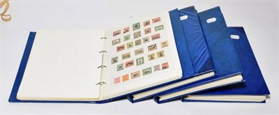 Lot 29 - Commonwealth Collection A-Z in four blue albums - A nice clean lot of mint ant used QV to QE2. Much