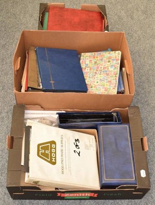 Lot 61 - 3 Large Boxes of Commonwealth and World - With GB Presentation Packs, Commonwealth with Canada...