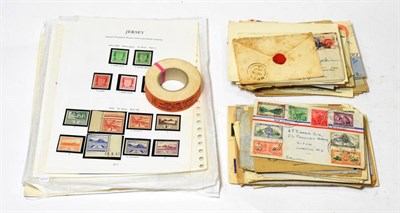 Lot 99 - Shoebox with Better items, including 1887 4 1/2d with gash on diadem variety and some...