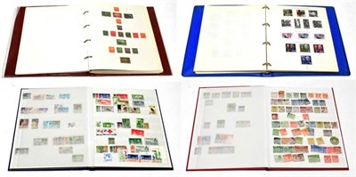 Lot 110 - GB and Commonwealth Collections in a Box - Includes two stockbooks of Commonwealth, Malta...
