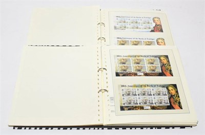 Lot 121 - Trafalgar and Nelson  Issues - 2 Albums with a very attractive collection of u.m. GB and...