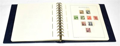 Lot 148 - Germany 3rd Reich Collection in a Lighthouse Hingeless Album - An excellent mint collection of...
