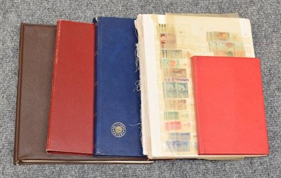 Lot 173 - Israel box - Large stock of u.m. on stockleaves and additional volumes, mainly 1960's and 70's...