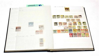 Lot 207 - GB Collection - QV and KEVII in a large Stockbook - With both QV and KEVII to £1 values....