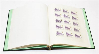 Lot 218 - GB - QEII u/m & fine used definitive collection in album including 1957 graphite strips/blocks...