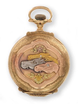 Lot 684 - A Full Hunting Cased Keyless Lever Pocket Watch, signed Hamilton Watch Co, Lancaster PA, No.696685