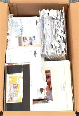 Lot 306 - GB Presentation Packs From 2000 to 2014 - A large box with post 2000 presentation packs and...