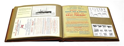 Lot 332 - Royal Mail Steam Packet Company  - A superb collection of covers, cards and ephemera relating...