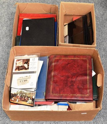 Lot 340 - Vintage Postcards in a Cardboard Box - Interesting lot of better cards with much Yorkshire and...