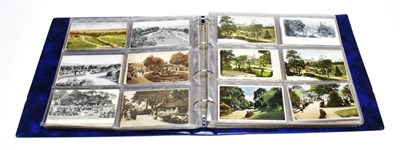 Lot 359 - Large Album Of Vintage Postcards - Many Harrogate and surrounding areas. With a large proportion of