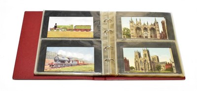 Lot 366 - Postcards Collection - Aviation and Railway - A collection of mainly photographic cards from...