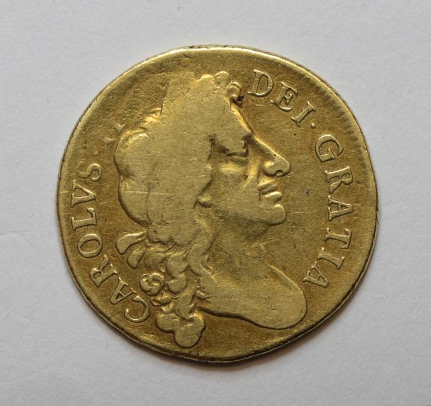 1663 Guinea Lot 3 - Charles II (1660-1685), Two Guineas, 1683,