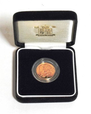 Lot 43 - Elizabeth II (1952-), gold proof Sovereign, 2006, in Royal Mint box and case of issue with...