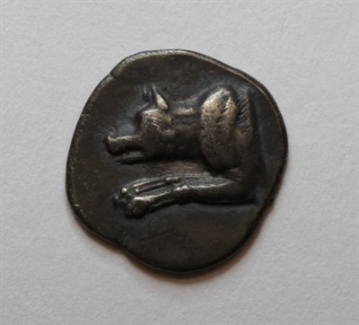 Lot 74 - Argolis, Argos, AR Triobol (Hemidrachm), c.90-50 BC, Philokles, magistrate. Forepart of wolf...