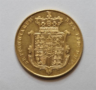 Lot 113 - George IV (1820-1830), Sovereign, 1829, bare head left, rev. crowned garnished shield,...