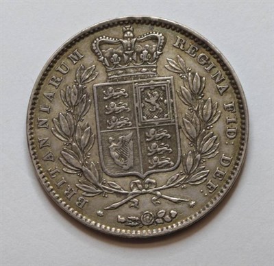 Lot 122 - Victoria (1837-1901), Crown, 1845, young head, cinquefoil stops on edge, (S.3882). Toned, very fine