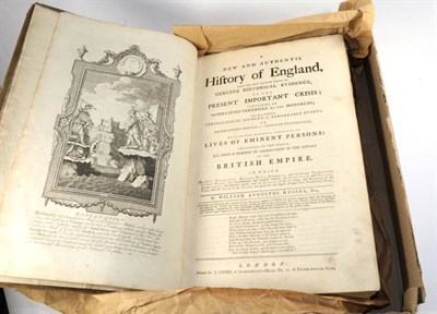 Lot 136 - Russel (William Augustus) 'A New and Authentic History of England...' copper plate...
