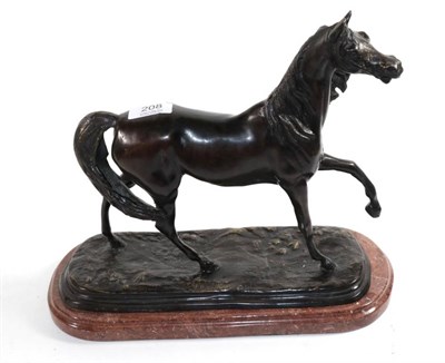 Lot 208 - After P J Mene, a bronze horse