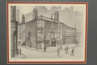 Lot 751 - After Laurence Stephen Lowry RA (1887-1976) "Great Ancoats Street" Signed in pencil, bears the...