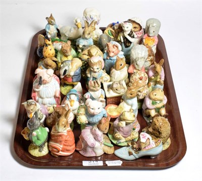 Lot 314 - Beswick Beatrix Potter figures including: Susan; Little Pig Robinson Spying; Cecily Parsley and...