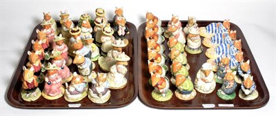 Lot 329 - A collection of Royal Doulton Brambly Hedge figurines (two trays)