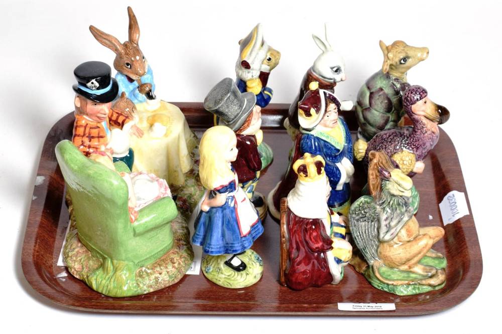 Lot - Beswick Alice in Wonderland Figurines