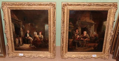 Lot 1044 - After William Shayer (19th century) The cobbler and his family, together with a companion,...