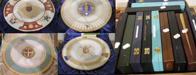 Lot 1110 - Thirteen Spode plates, Ely Cathedral etc