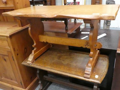 Lot 1143 - Two John Harrison of Briar Rose Furniture oak coffee tables